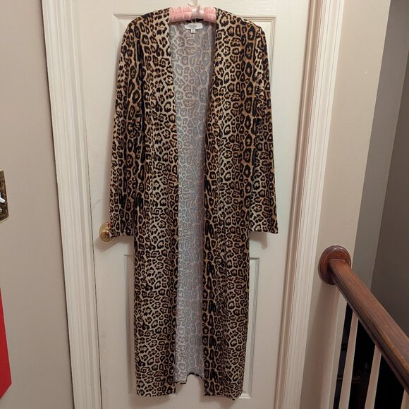 Umgee Sweaters - ⭐ Animal Print Duster